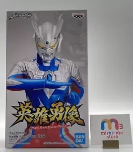 Statua Eroica Ultraman Zero Modellino Movimento Speciale Barra Emerium Posing BANPREST - Foto 1 di 7