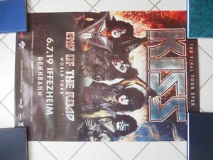 KISS - Konzert-Plakat - Iffezheim 2019 - sehr guter Zustand - gerollt! - Bild 1 von 2
