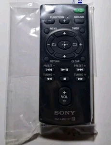 SONY RM-AMU197 Fernbedienung ORIGINAL ☆ NEU ☆ für CMT-X7CD CMT-X5CD - Bild 1 von 2