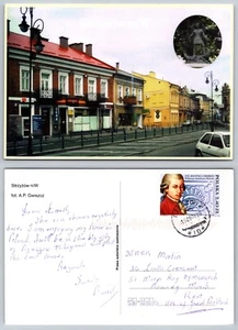 c20847 Main Street Strzyzow Poland postcard 2006 stamp - Picture 1 of 3
