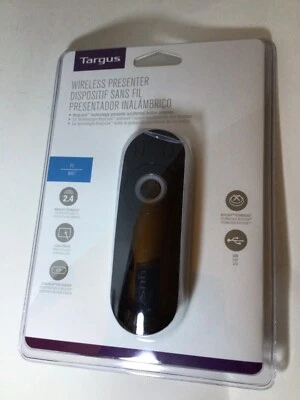 Targus AMP13CA Wireless Laser Pointer Presenter Black Brand New - Image 1 of 4