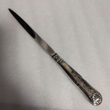Mappin & Webb Kings Pattern Paper Knife Silver Plated Stationery 7.9in England