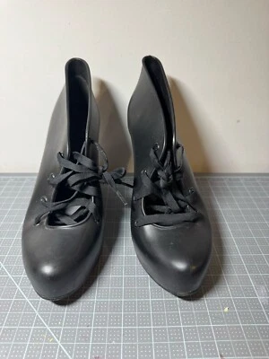 Melissa Black Wedge Heel Platform USA 6 - Image 1 of 4