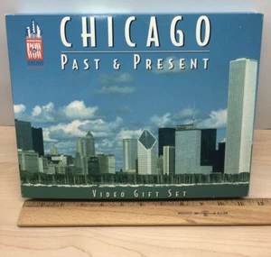VTG Chicago Past and Present Video VHS Gift Box Set International Pow Wow 1998. - Picture 1 of 9