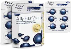 Dove Hair Vitamin Capsules Thaïlande | Réparation Intense Cheveux Secs Abîmés - Imagen 1 de 4
