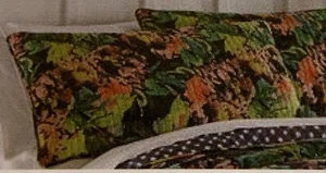 Marley One Standard Kissenbezug gesteppt mehrfarbig weich geblümt 20" x 26" neu - Bild 1 von 7