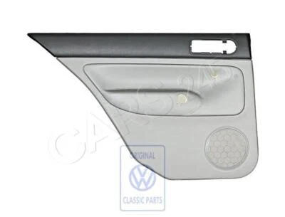 Genuine Volkswagen Door Panel Trim NOS Golf R32 GTI Rabbit 1J1 1J6867211BPLKX - Image 1 of 3