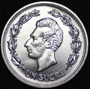 ECUADOR ~ 1977 ~ Sucre ~ UNC ~ Quality World Coin ☘️V - #689 ☘️ - Picture 1 of 2