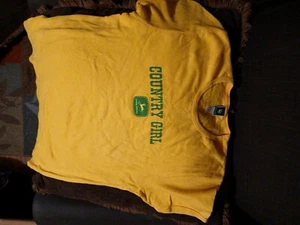 New John Deere Girl's T-Shirt Large - Picture 1 of 2