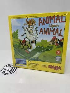 Animal Upon Animal HABA Madera Apilamiento Equilibrio Destreza Juego Nuevo Precintado - Imagen 1 de 7