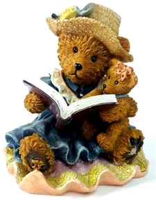 Teddy Bear Figurine Momma Bear Baby Bear Storytime - Picture 1 of 7