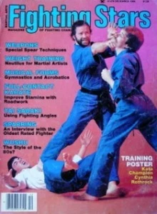 12/84 FIGHTING STARS CYNTHIA ROTHROCK STEVE CURRAN KARATE KUNG FU MARTIAL ARTS - Imagen 1 de 1