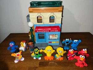 Sesame Street Hoopers Store Playset With Workshop Figures Toys Bulk Lot - Picture 1 of 17