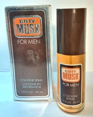 Eau de Cologne para hombre Coty Musk 1,5 OZ Foto 1 de 3