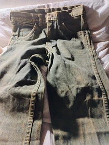 Washington DEE CEE DC Jeans Neu aus altem Lagerbestand Damen 28 Denim USA Acid Wash Orange Braun Vintage - Bild 1 von 5