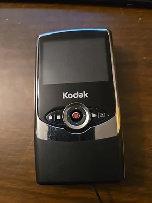 Kodak Zi6 Pocket Video Camcorder Camera HD Black - Tested Working - Image 1 of 4
