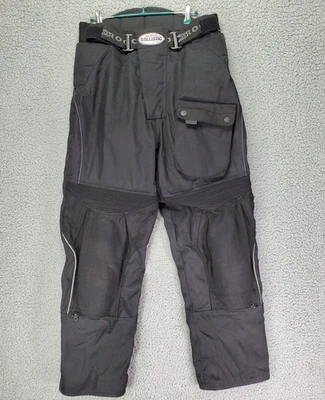 Pantalones de Turismo Joe Rocket Ballistic Motocicleta S Negros Rodilleras Cremallera Pierna Tecnología Seca Foto 1 de 4