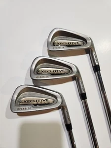 Spalding Executive Gold Oversize Stainless Steel Head 5,7,9 Iron Set - Picture 1 of 6
