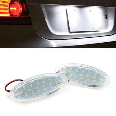 2pcs 24LED Number License Plate Lights For Opel Astra F hatchback Corsa B Vectra - Image 1 of 4