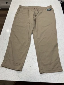 LL Bean Men's XXXL 30” Comfort Stretch Dock Pants Straight Leg coastal dune NWT - Picture 1 of 9