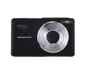 Vivitar Popsnap kompakte schlanke Digitalkamera 16-fach Zoom 1080p integrierter Blitz schwarz - Bild 1 von 13