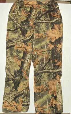 Trail Crest Men XL Elastic Waist 34”- 40” X 34” Highland Timber Camo Lined Pants - Image 1 of 4
