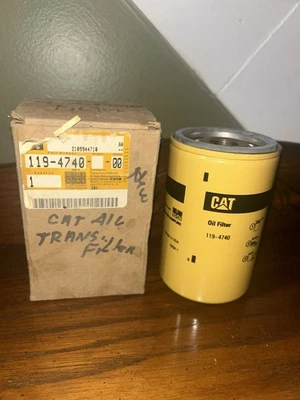 Filtro de aceite original CAT Caterpillar OEM 119-4740 Foto 1 de 4