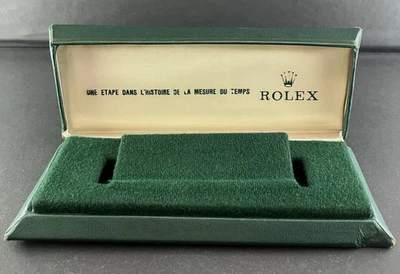 Caja ataúd Rolex vintage original para modelos deportivos de hombre. Ca principios de 1960 Foto 1 de 4