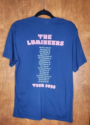 Camiseta gráfica The Lumineers Live On Tour 2023 Alternative Indie Folk Band  Foto 1 de 4