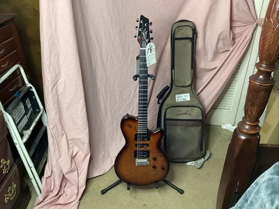 Godin XTSA Electric Guitar - Light Burst Flame - (Never Used) Estate .Pristine - Image 1 of 4