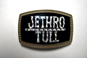 JETHRO TULL VINTAGE PRISM CPI 1977 BELT BUCKLE RARE OFFICIAL RELEASE FROM 1977 - Picture 1 of 2
