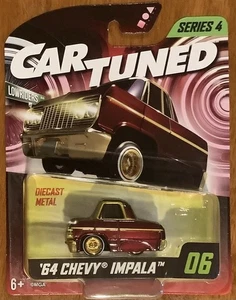 New CAR TUNED BY MGA LOWRIDERS '64 CHEVY IMPALA #06 Series 4 - Picture 1 of 2
