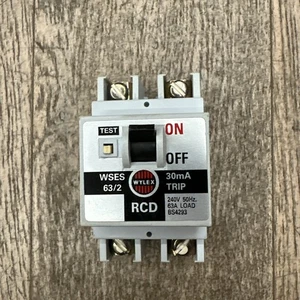 WYLEX WSES RCD, LEITUNGSSCHUTZSCHALTER, 63/2 63A 30mA,  - Bild 1 von 4