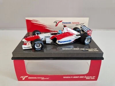 Minichamps 1/43 Toyota TF102 M. Salo - Debutto, GP Australia 2002 (Japan Ed.) - Immagine 1 di 4