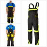 WORK IDEA Men's Bib Overalls Sturdy Canvas Work Overalls with Knee Pad Pockets(W40) in the Coveralls & Overalls department at