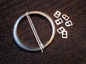 collier inox Ligarex pour cardan , 5 mm 2 mètres +6 boucles - Imagen 1 de 1