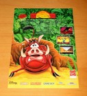 1994 The Lion King Video Game SNES Game Boy Rare Promo Poster Ad Art Print SEGA