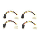 20CM Molex 4 Pin to 6 Pin PCI-Express Video Card Power Converter Adapter Cable
