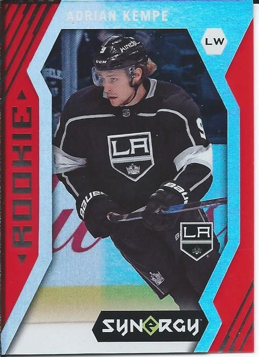 2017-18 Upper Deck Synergy ADRIAN KEMPE Rookie Red Parallel #74 Los Angeles  - Image 1 of 2