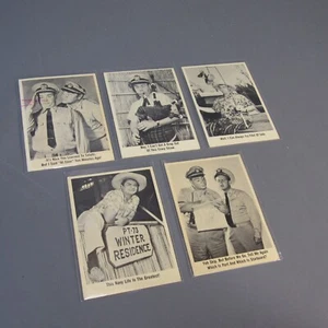 1965 McHale's Navy Trading Cards Lot of 5 Fleer Collection - Picture 1 of 8