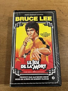 Cassette VHS 1981 Bruce Lee Le Jeu de la Mort René Château bon état. - Foto 1 di 4