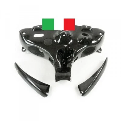 ARAIGNÉE CARBONE NEUF DUCATI SUPPORT DE PHARE 748 916 996 998 - Photo 1/4