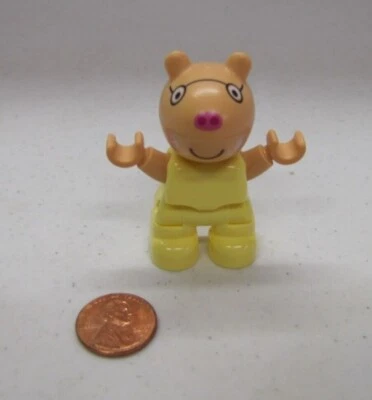 New! Lego Duplo Pedro The Pony Peppa Pig Friend In Yellow Wearing Glasses - Image 1 of 3