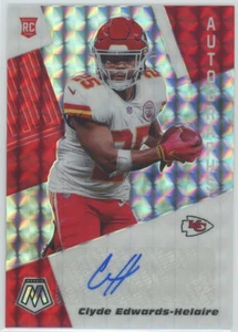 2020 Panini Mosaic Rookie Auto #RA12 Clyde Edwards-Helaire Chiefs RC - Picture 1 of 1