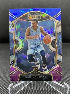2020-21 Desmond Bane #90 Select Concourse Blue White Purple Prizm Cracked Ice RC - Bild 1 von 2