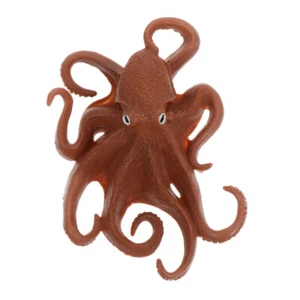 Adorno de acuario modelo pulpo realista animales del océano bebé niño - Imagen 1 de 12