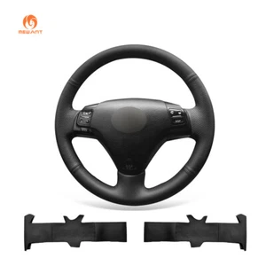 Durable Black Leather Steering Wheel Cover for Lexus GS300 2004-2007 ES250 2005 - Picture 1 of 7