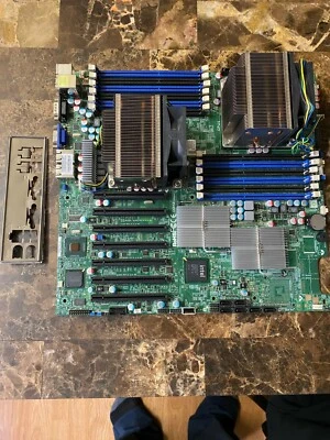 SUPER MICRO X8DTH-IF INTEL XEON L5518 CPU MOTHER BOARD - Image 1 of 4