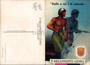GENIO-3° REGGIMENTO-NULLA A NOI E' DI OSTACOLO-C14-107 - Picture 1 of 1