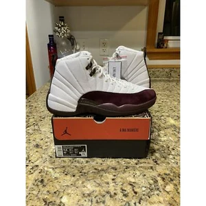DS Air Jordan 12 Retro A Ma Maniére White Burgundy Women’s Size 11.5 Men’s 10 - Picture 1 of 11